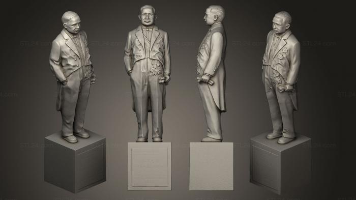 Statues of famous people (Zhantianyou, STKC_0250) 3D models for cnc